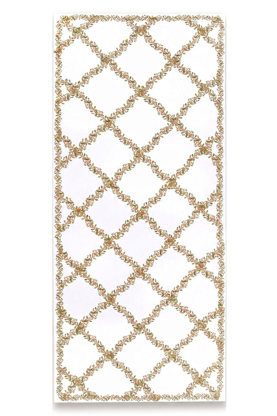 Holly linen tablecloth