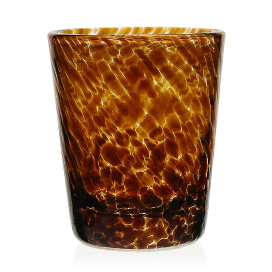 Tortoise Vanessa Old Fashioned Tumblers Set of Two (Pre-Order)